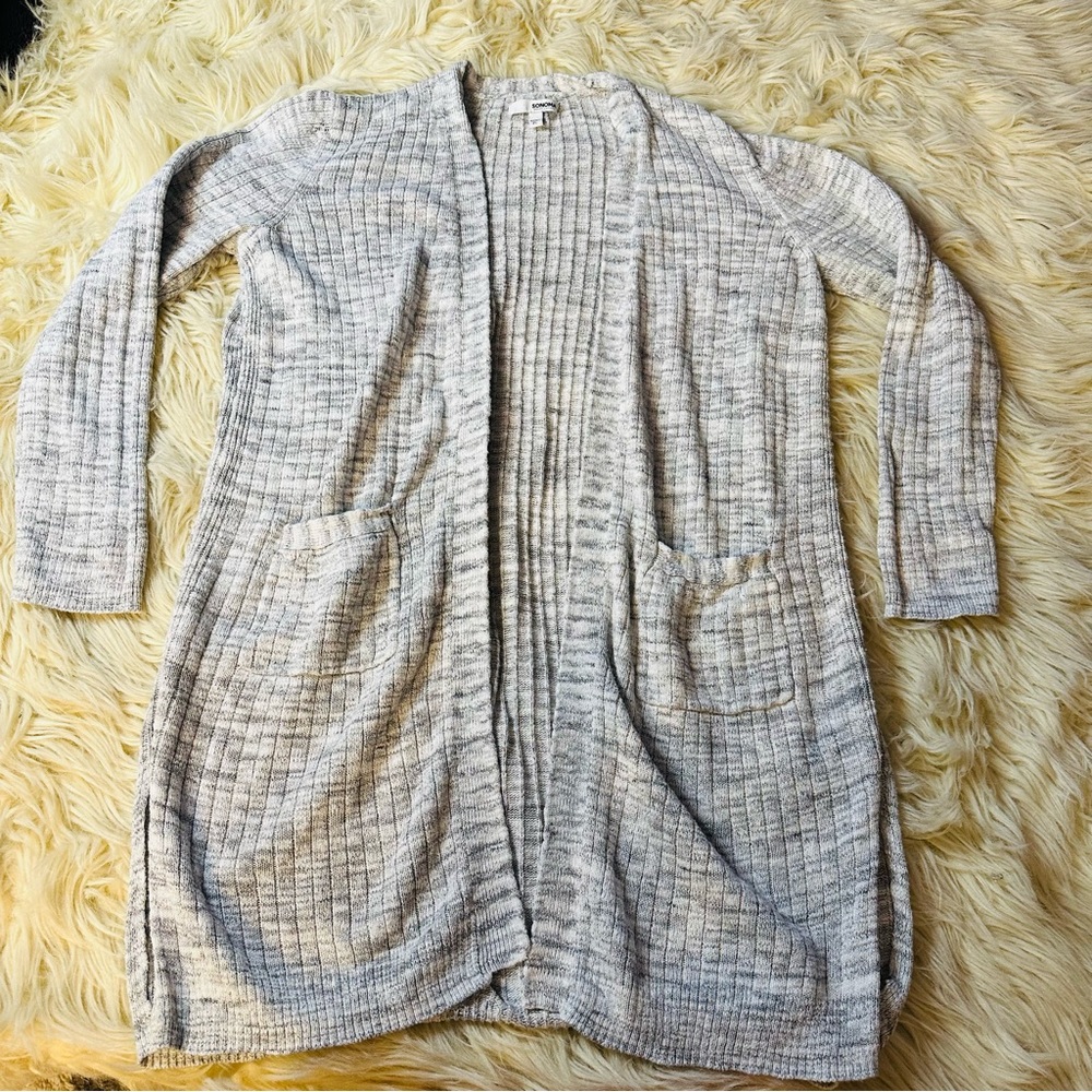 Sonoma heather long sleeve cardigan